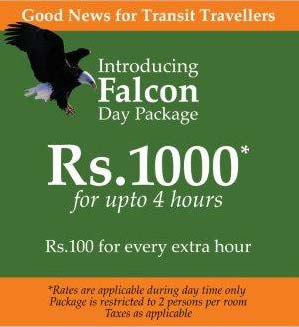 cloud 9 hotels - promotions falcon day package Rs:1000