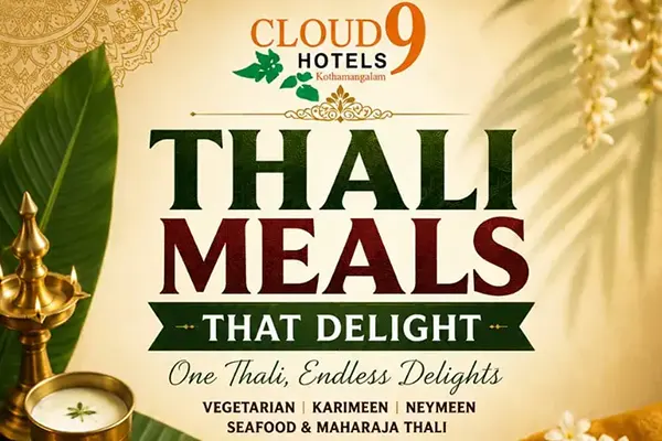 Cloud9 Hotel|A world-class 4-star facilitated|Hotel in Kothamangalam